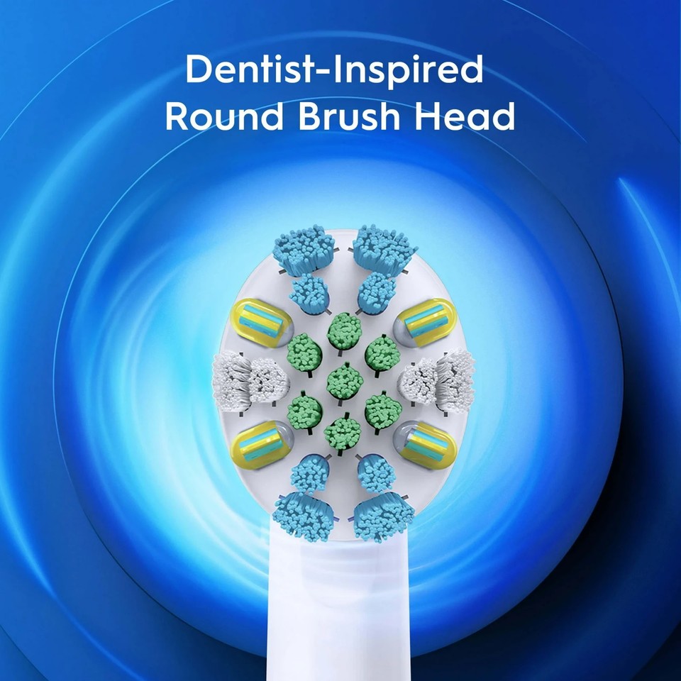 Vitality Electric Toothbrush - FlossAction, Rechargeable, White